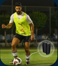 Egypt National Team player using INSAIT JOY tracking technology